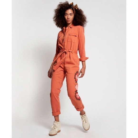 NEW FREE PEOPLE ONETEASPOON CLAUDIA ARROW JUMPSUIT - Picture 5 of 9